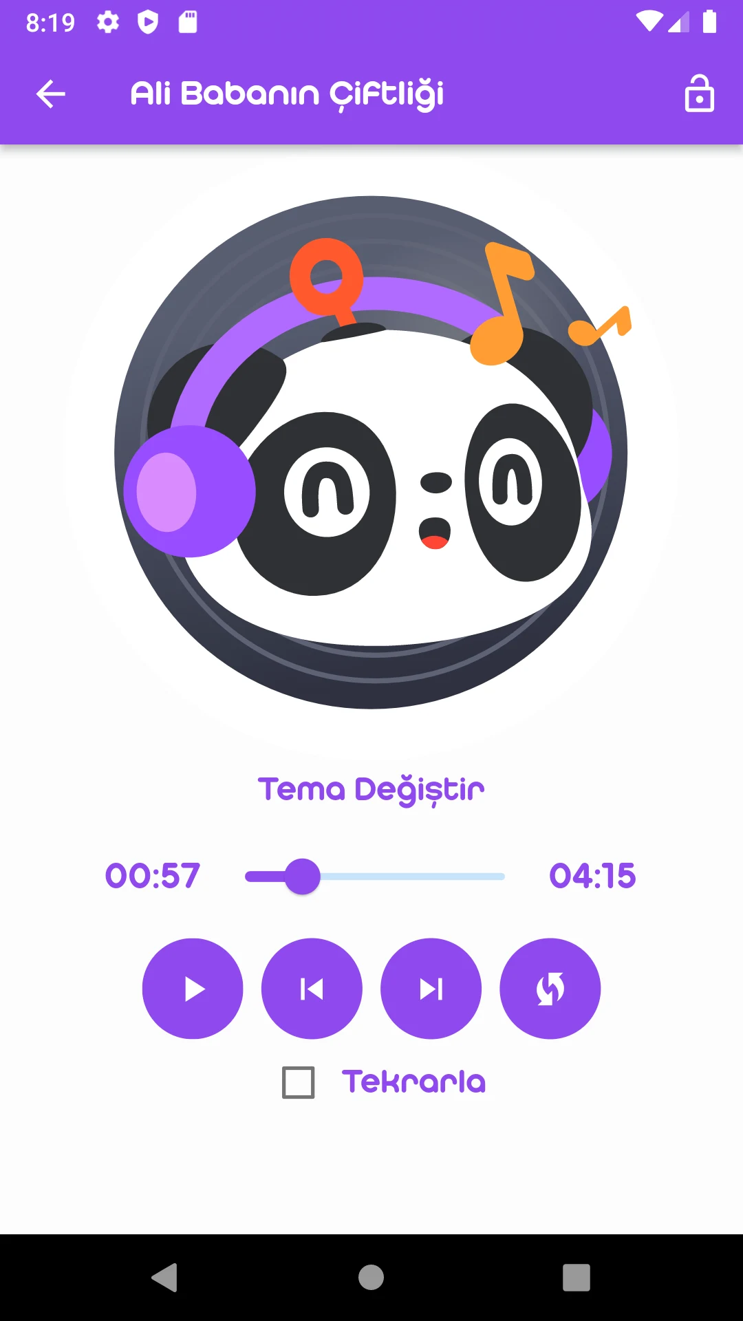 İnternetsiz Çocuk Şarkıları screenshot