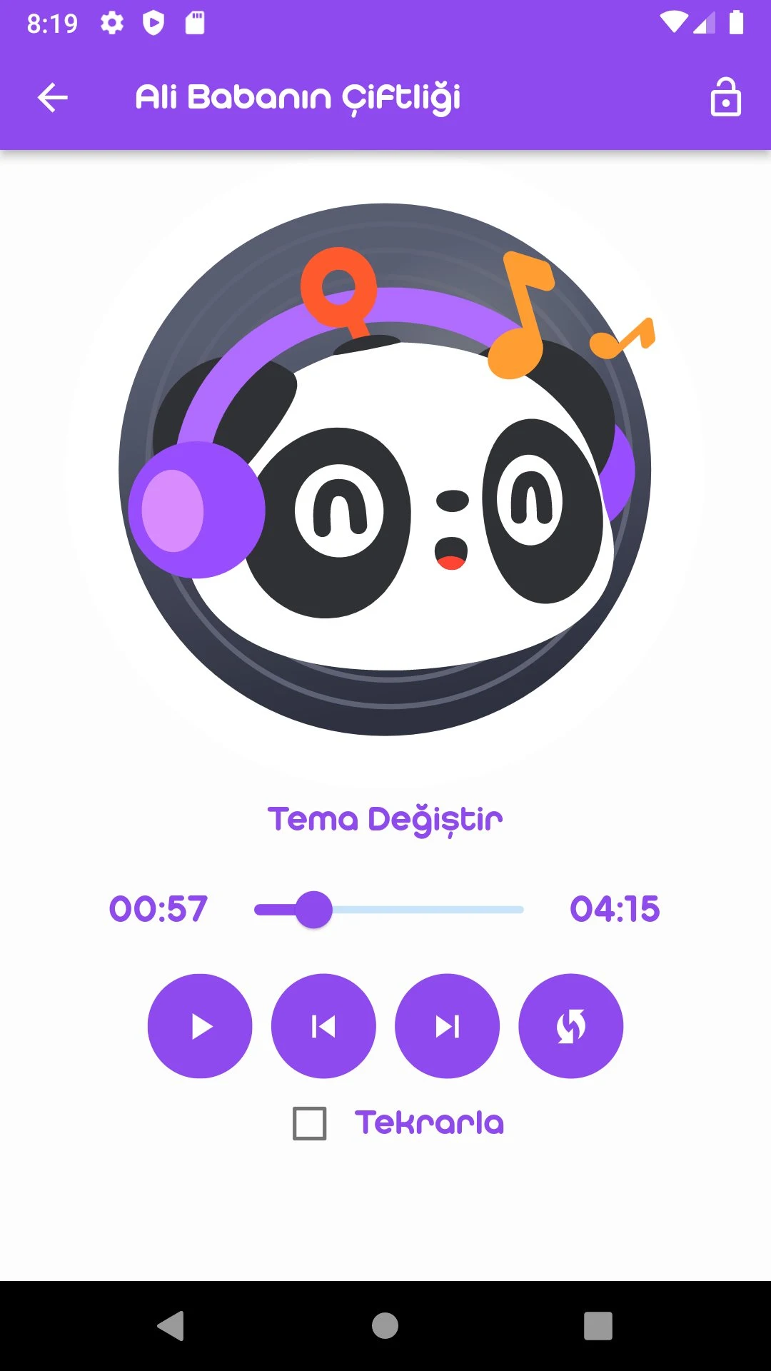 İnternetsiz Çocuk Şarkıları screenshot